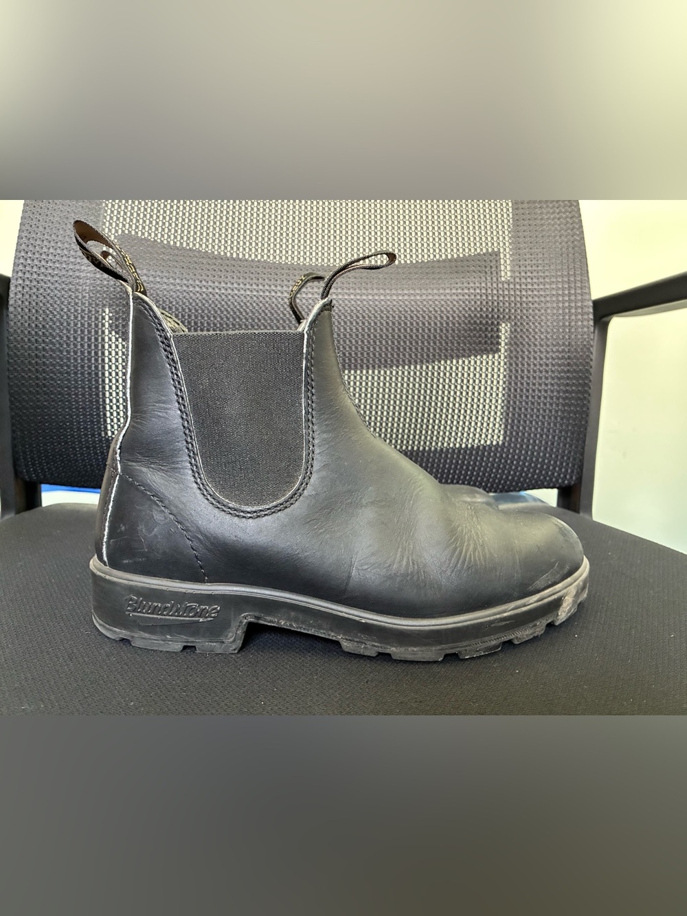 Blundstone womens chelsea ankle boots black leather AU/UK 4.5 US 6.5